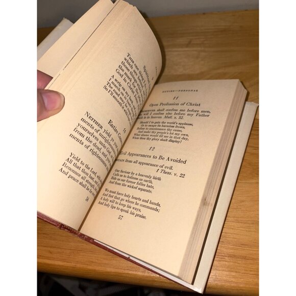 Lincolns Devotional By Carl Sandburg Hardcover Book With Dust Jacket 1957 - Picture 13 of 16